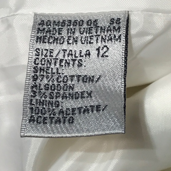 Capri - White (fully lined) - Picture 4 of 4